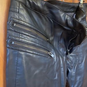 Vegan leather pants Free People